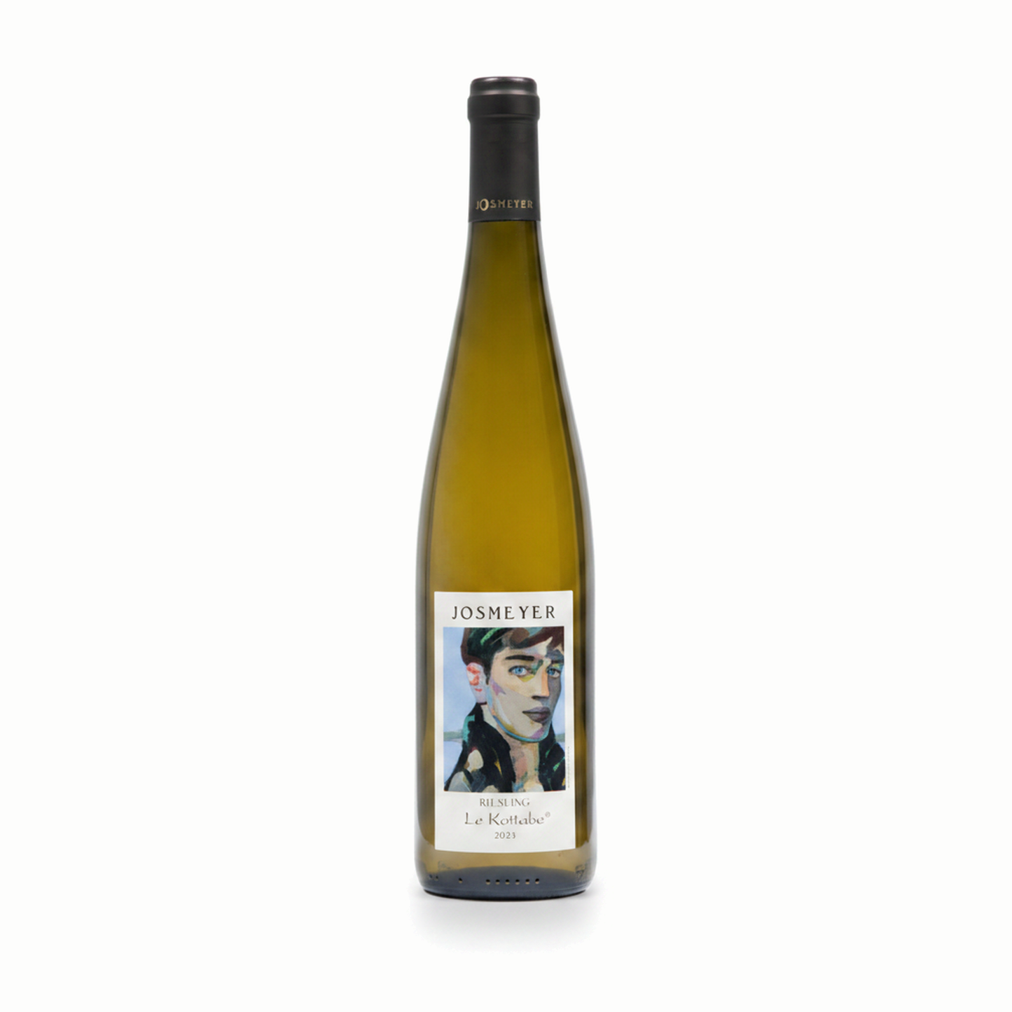 Bouteille de Riesling Le Kottabe 2023, vin blanc d'Alsace en biodynamie – Domaine Josmeyer