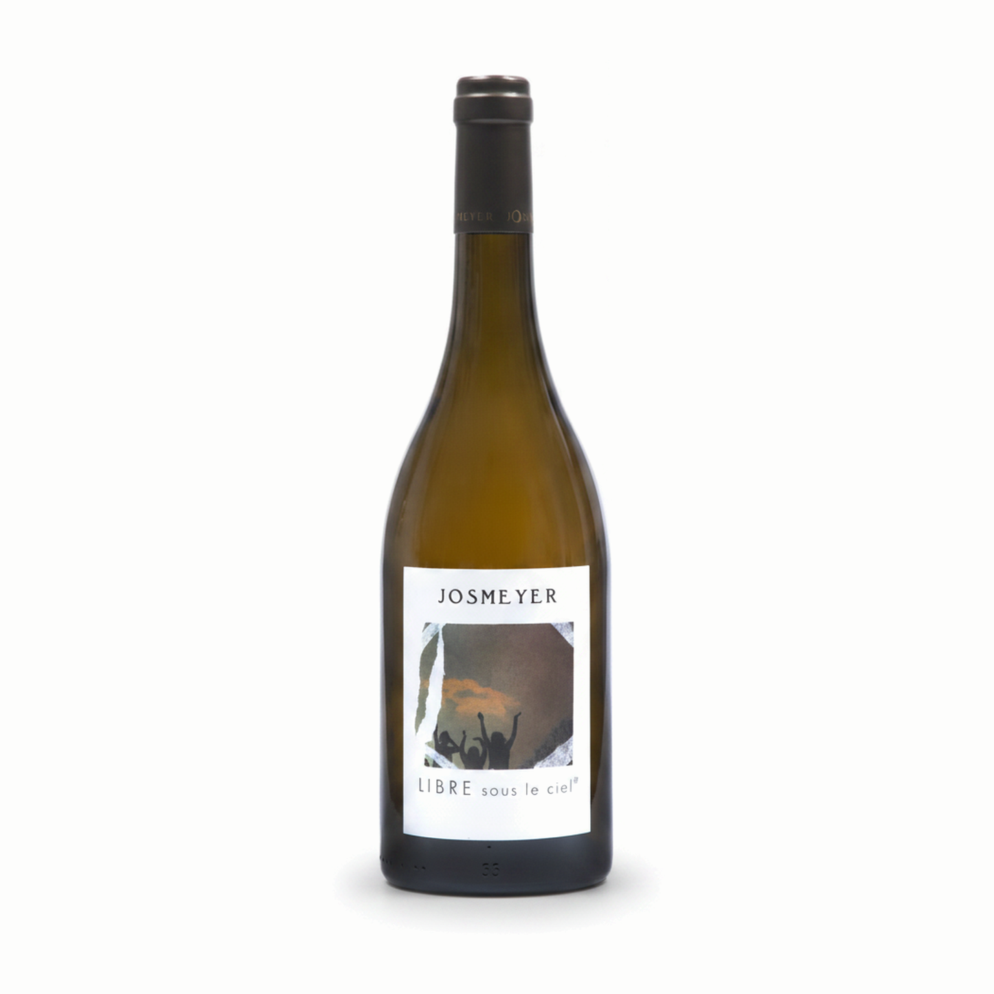 Bouteille de Libre sous le ciel, vin orange d'Alsace en biodynamie – Domaine Josmeyer