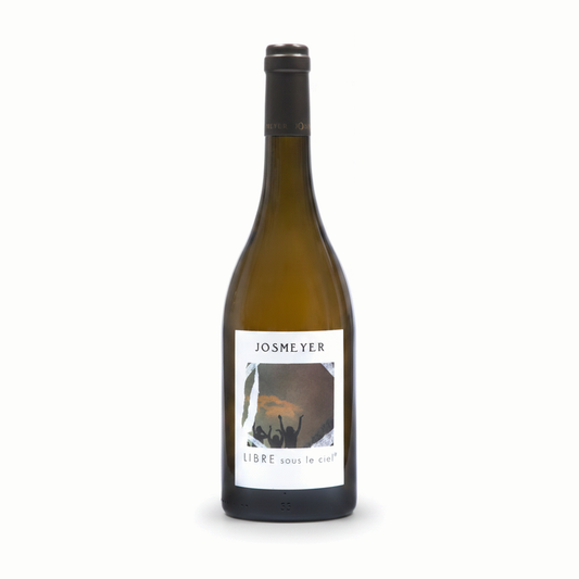 Bouteille de Libre sous le ciel, vin orange d'Alsace en biodynamie – Domaine Josmeyer