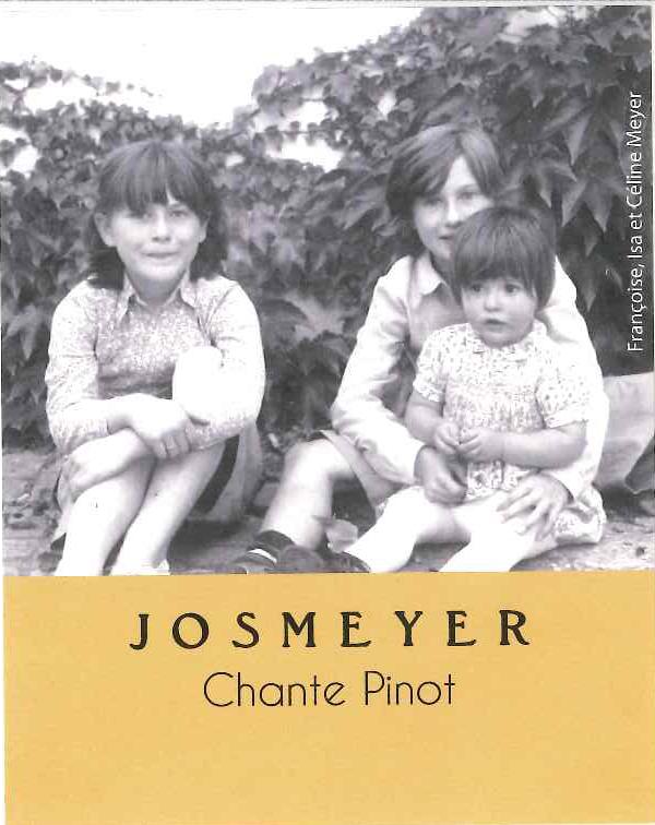 JOSMEYER, Vins de France, CHANTE PINOT, Vin de France, Effervescent Sec